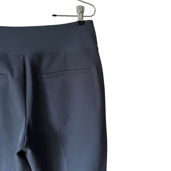 Athleta Endless High Rise Pant Sz 8P Grey Blue Comfort Travel Athleisure Stretch - Picture 6 of 15